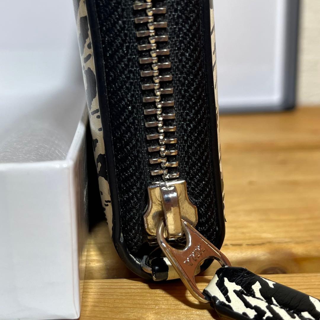 ピンクドラゴン　クリームソーダ　レオパード　長財布