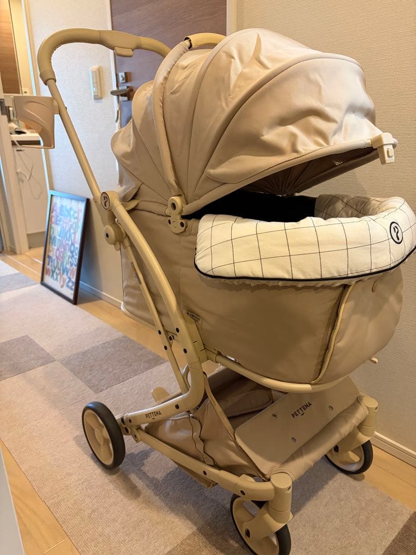 PETTENA ワンタッチで全部折りたためる分離型ペットカート - MILOU