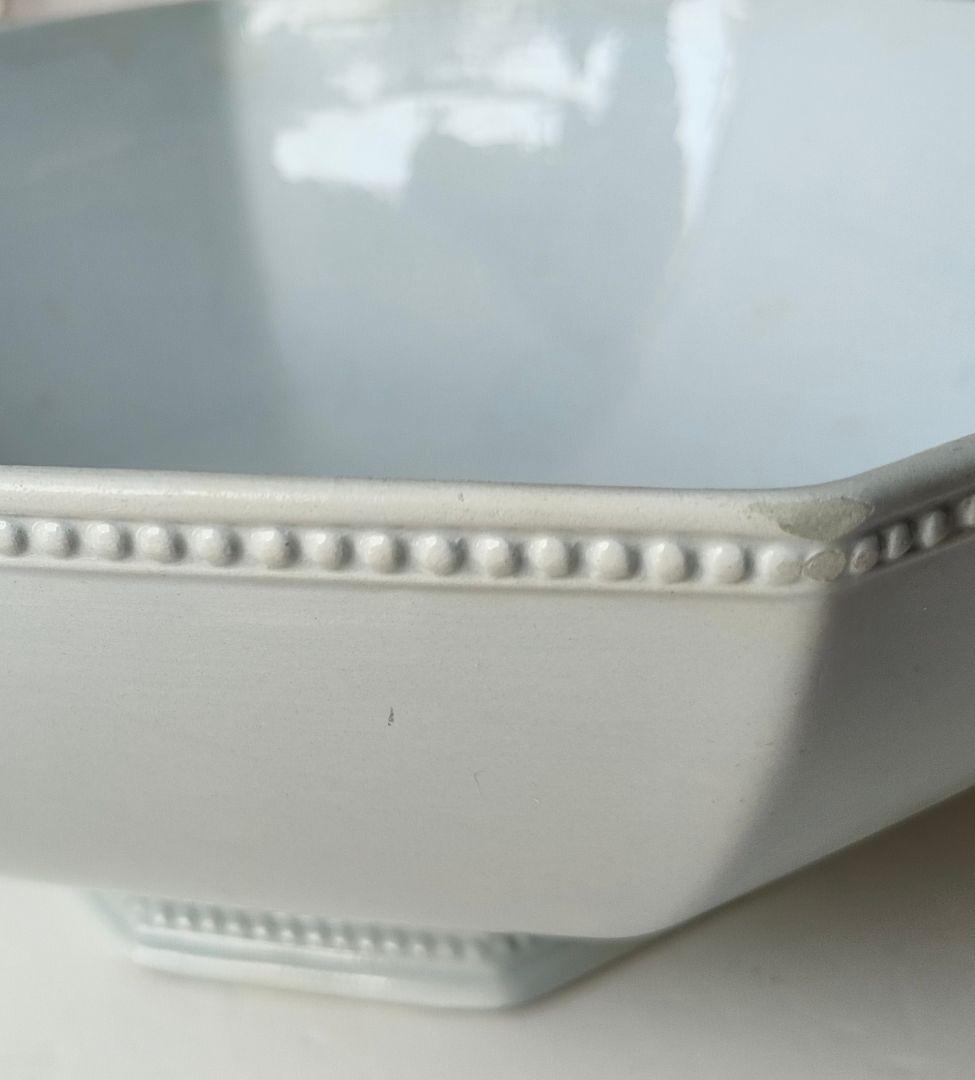 希少　クレイユモントロー　オクトゴナル　ボウル　フランスアンティーク