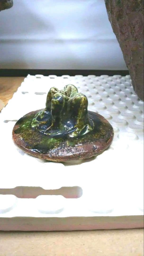 信楽焼 手づくり飾り土瓶