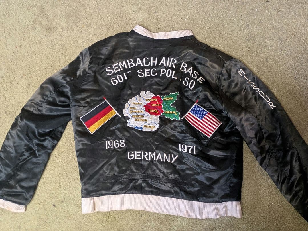 60-70s ドイツ スーベニア スカ ジャケット XL