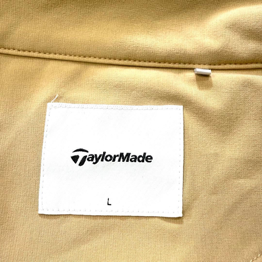 TaylorMade 高機能 ダブルジップ ブルゾン ジャケット L ベージュ