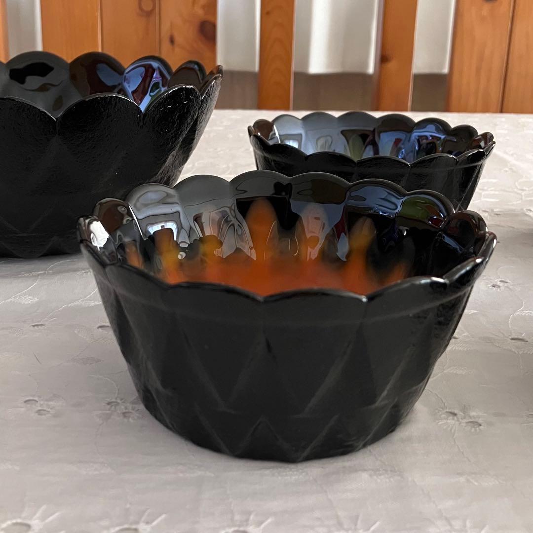 アンティーク ヴィンテージ ガラス ボウル