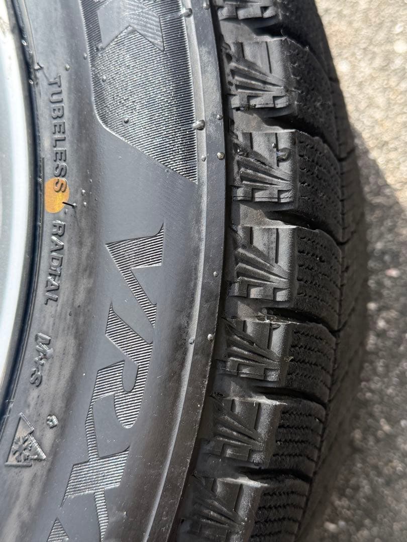 レクサスLS600h純正アルミ&B/Sスタッドレス4本空気圧センサー付き　専用‼️