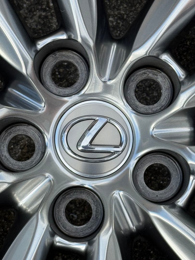 レクサスLS600h純正アルミ&B/Sスタッドレス4本空気圧センサー付き　専用‼️