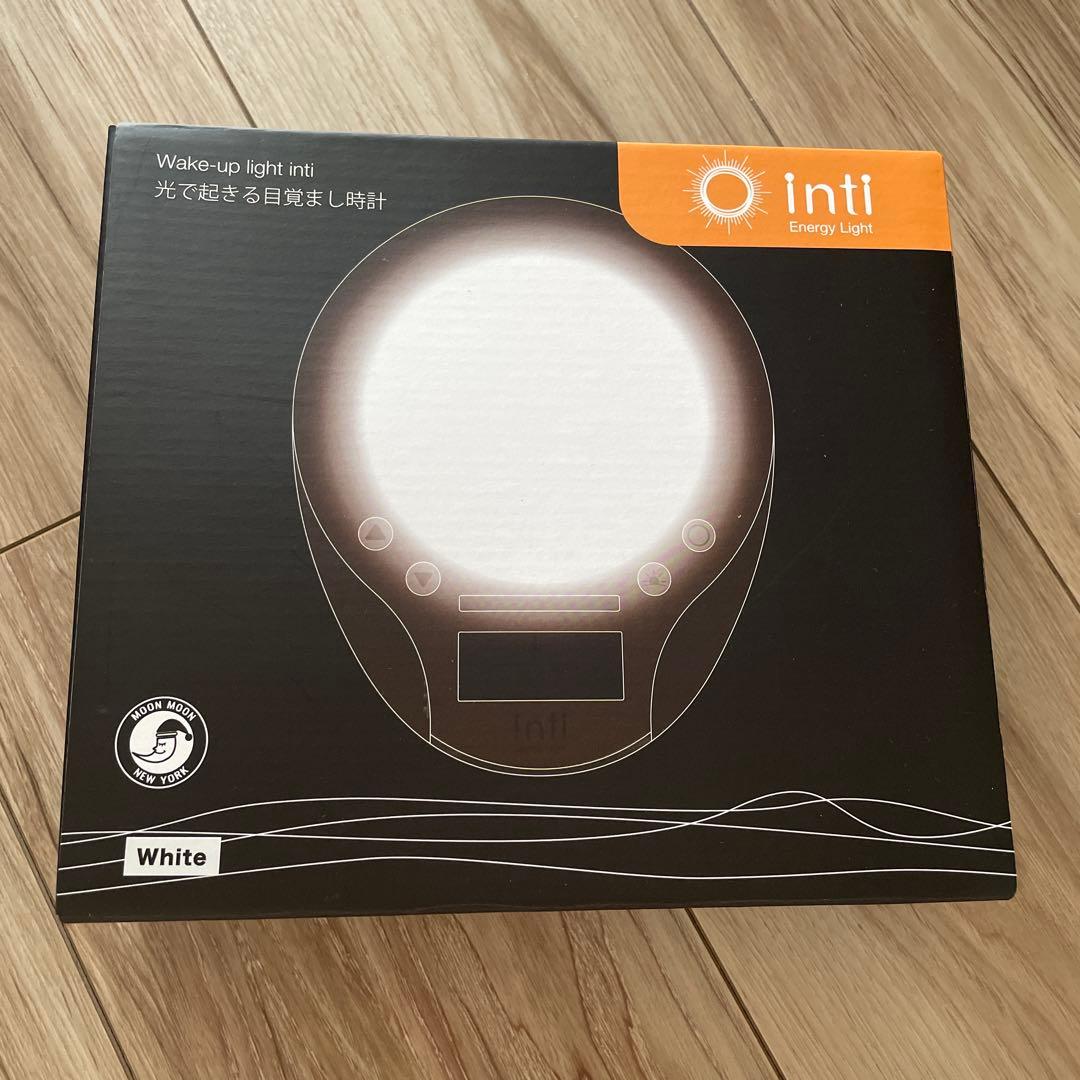 inti energy light 光で起きる目覚まし時計