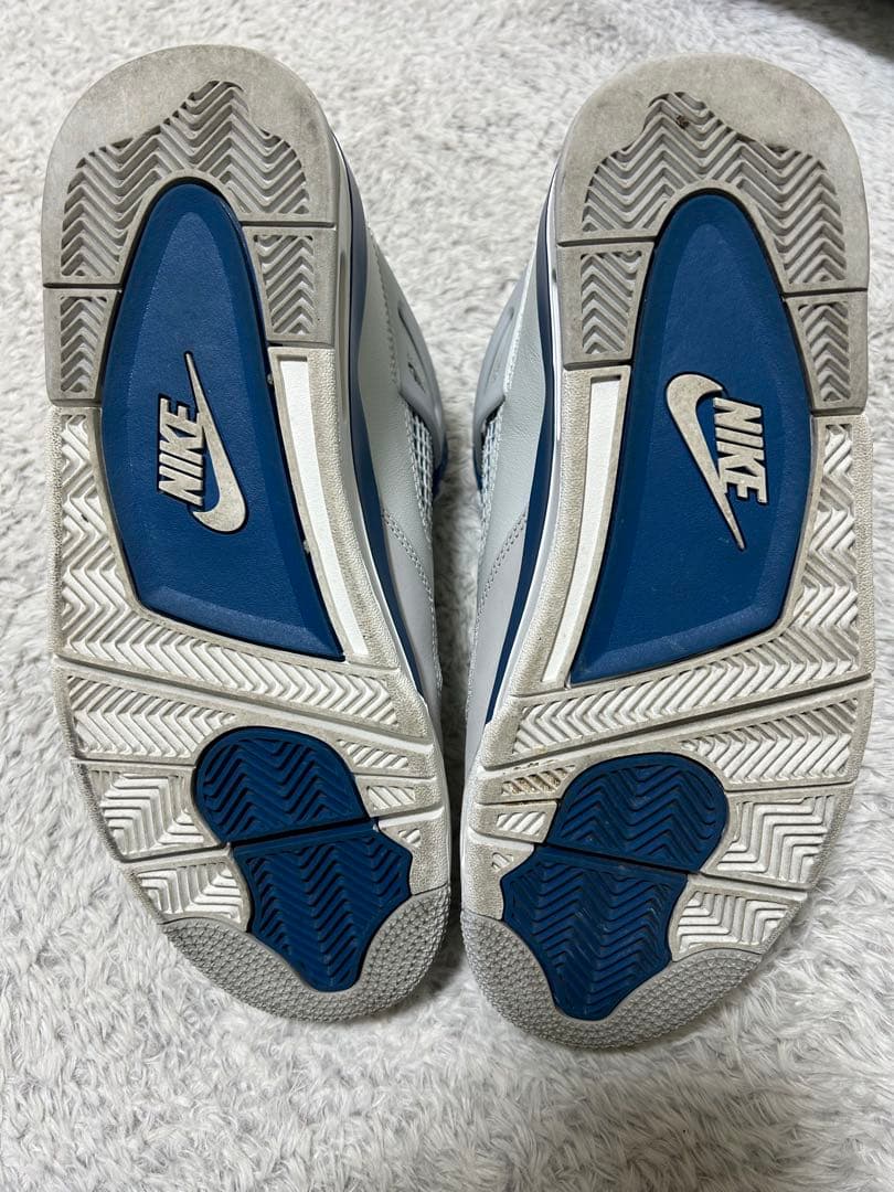 靴 Air Jordan 4 Retro Industrial Blue