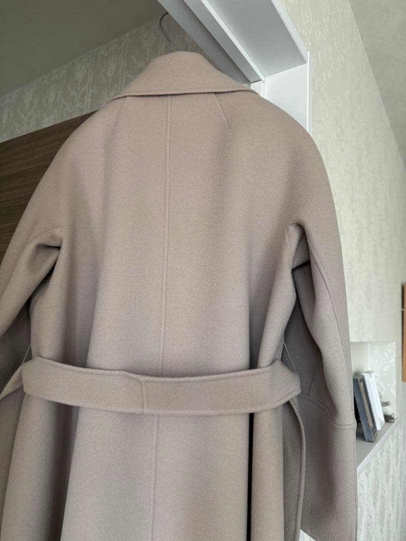 rararaクチーノアマーノ　ダブルフェイスSマックスマーラ淡いベージュ