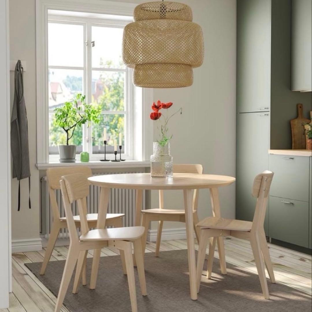 IKEA イケア LISABOラウンドダイニングテーブル