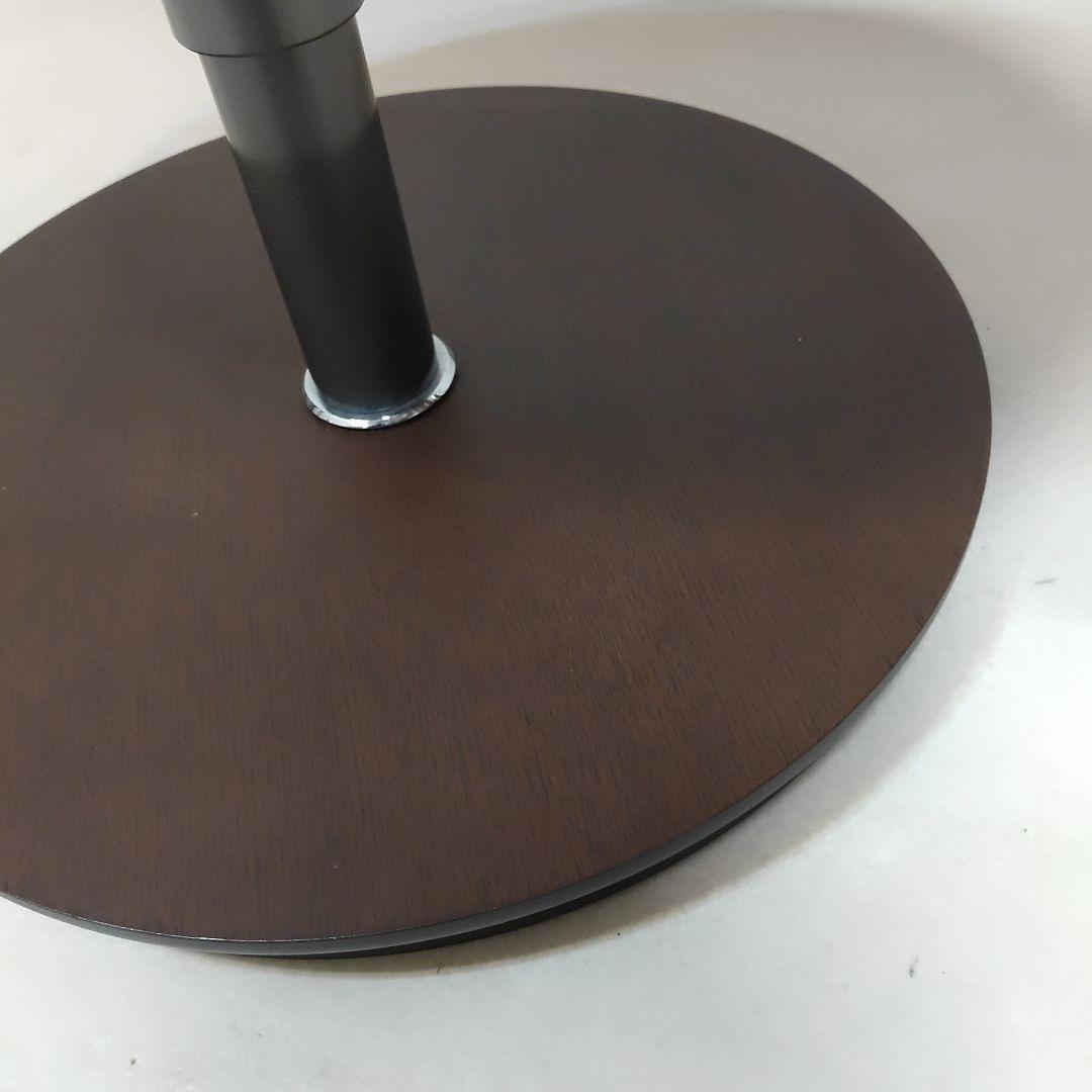 カリモク ウォールナット 昇降式サイドテーブル 回転機能付き/高機能テーブル