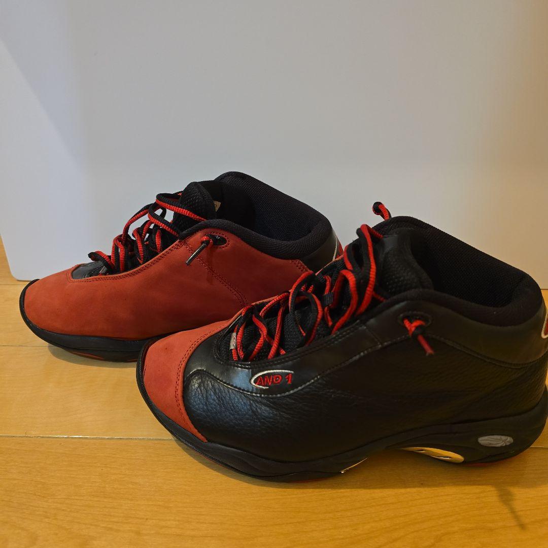 AND1　タイチミッド　赤黒　28cm