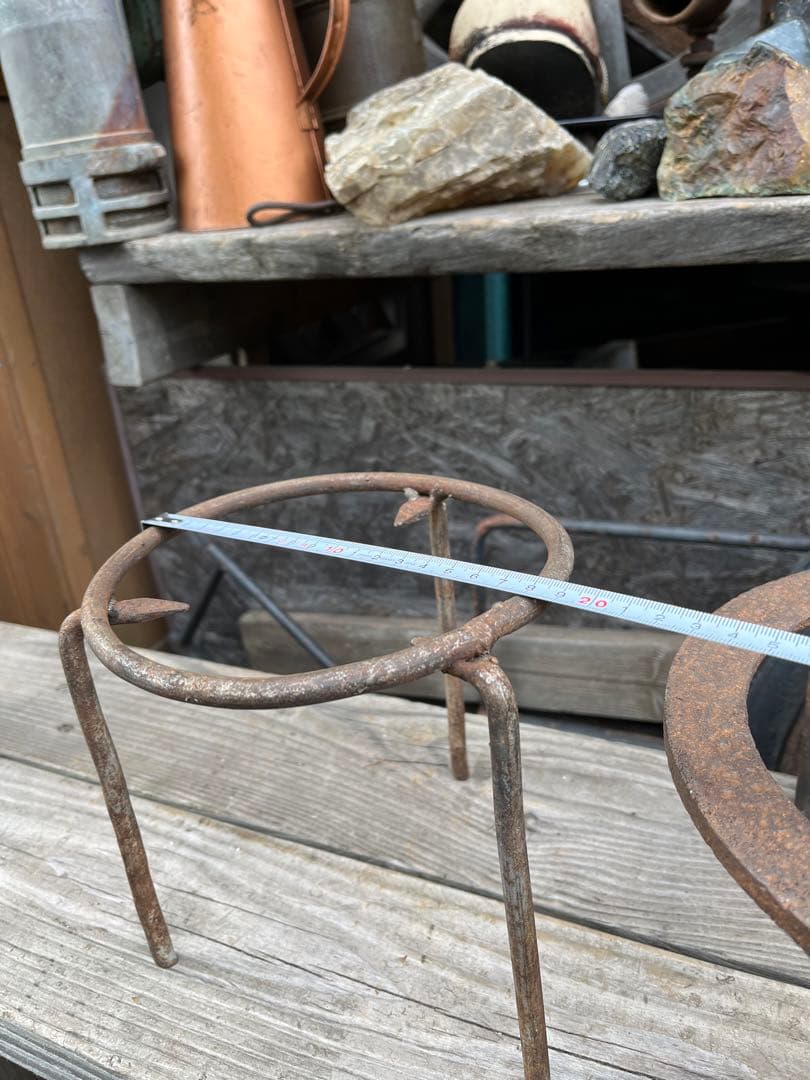 五徳、火鉢五徳、囲炉裏五徳、鍋敷き、炊事五徳