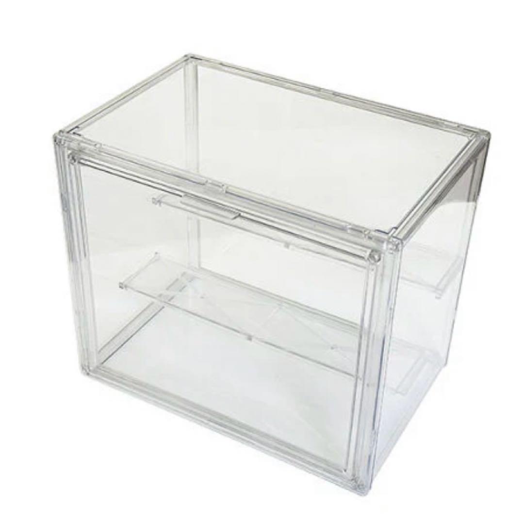 3COINS⭐︎スリコ⭐︎2WAYマルチクリアボックスワイド 6個⭐︎おまけ付き