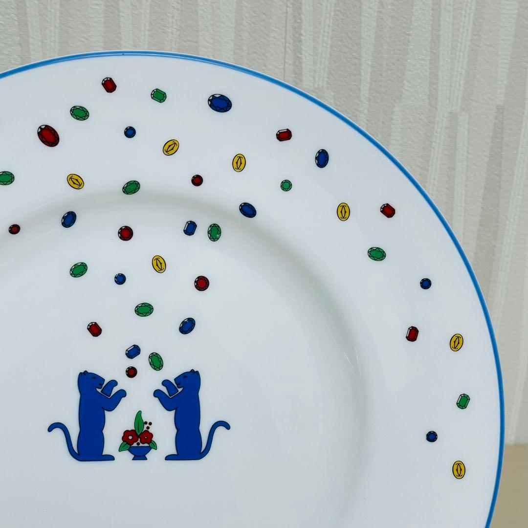 Cartier カルティエ メゾンドインファント 皿 プレート 約20cm 3枚