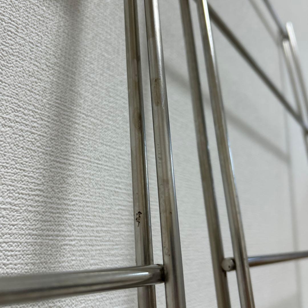 無印用品　ステンレスユニットシェルフ帆立120cm