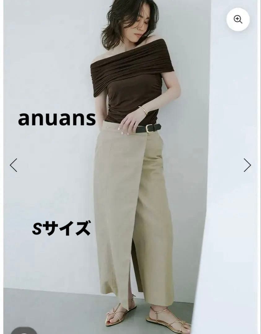 新品未使用　anuans ベルテットチノタイトスカート