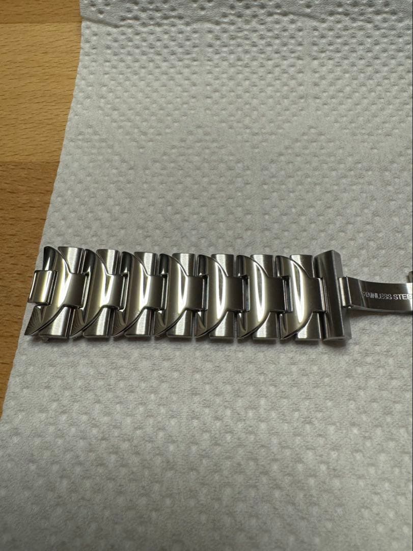 美品 パネライ　ルミノール　22mm幅　純正正規品　ステンレスベルト