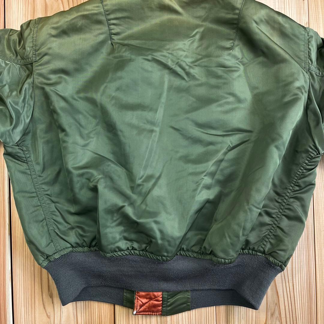 01M601◯ 80s〜 GREENBRIER USA製 MA-1 ジャケット