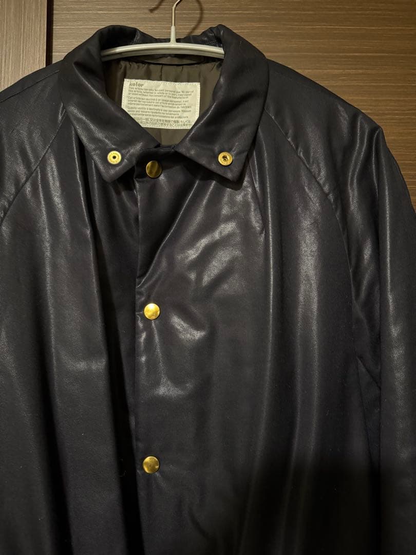 kolor 13aw ウール中綿 トレンチコート