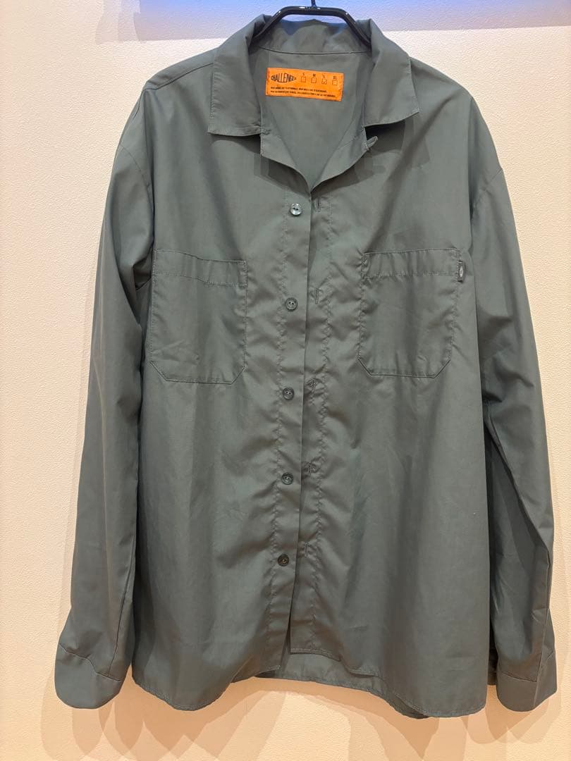 n*0様 CHALLENGER　長袖　シャツ　ワークシャツ　Lサイズ　ファイヤー