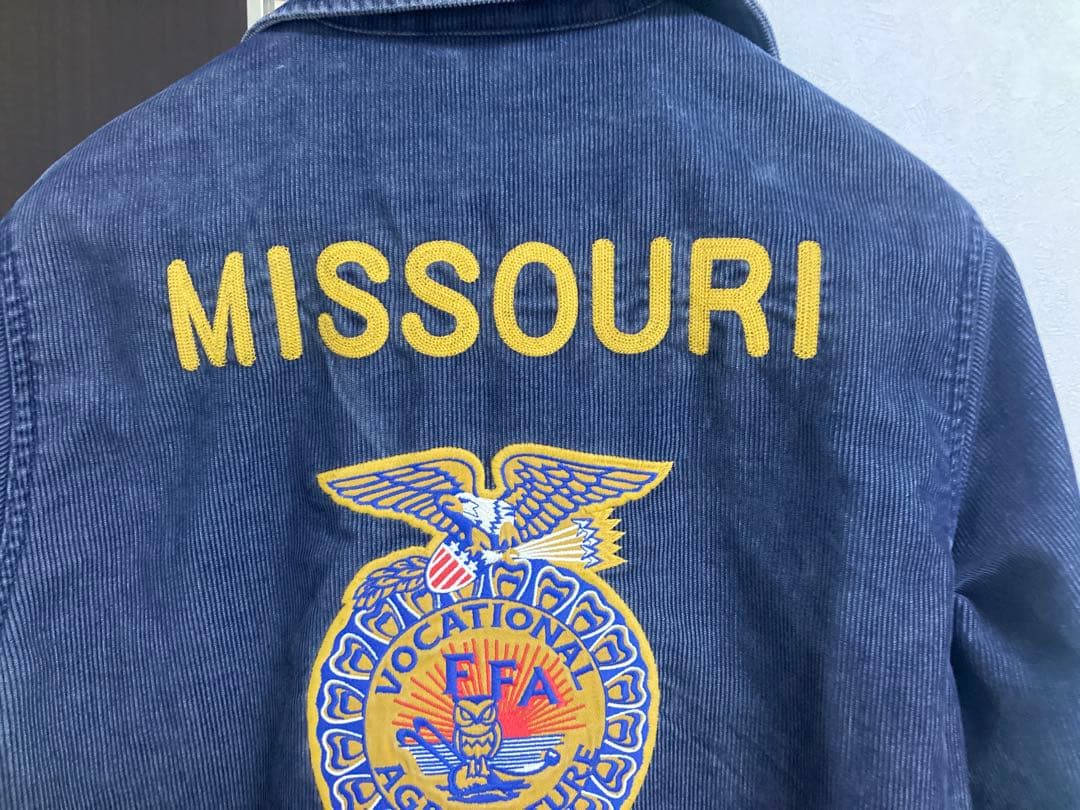 HOUSTONヒューストン WASHED CORDUROY FFA JACKET