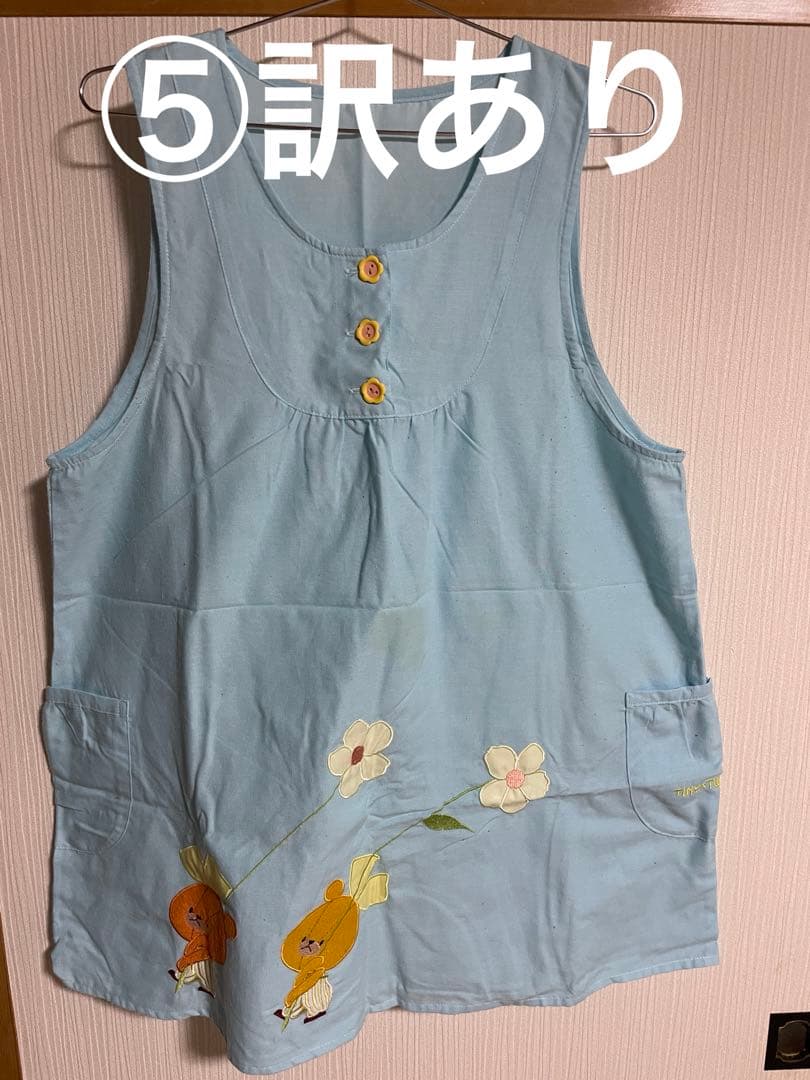 エプロン　保育士　介護士