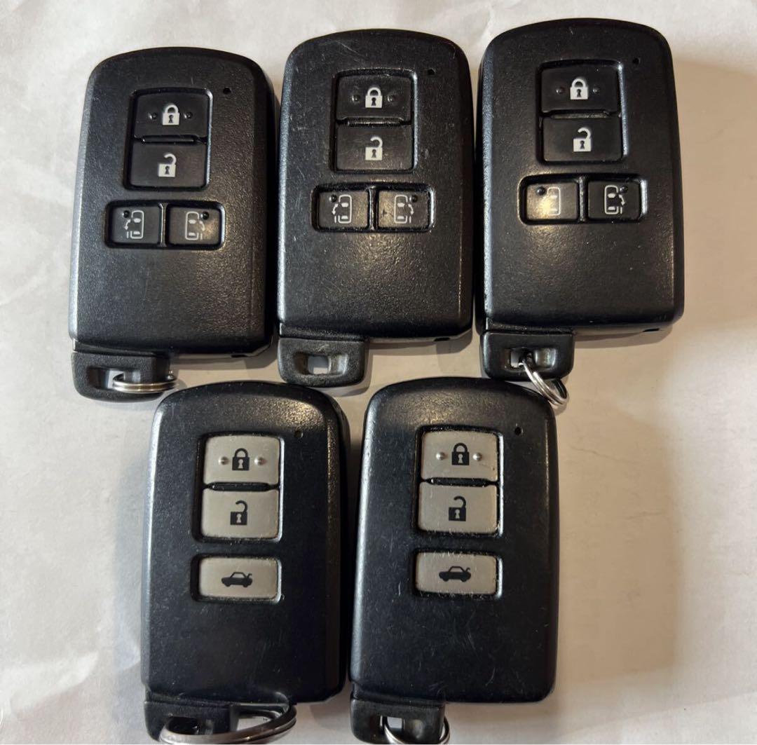 a*中様 トヨタスマートキー　5個　まとめ売り