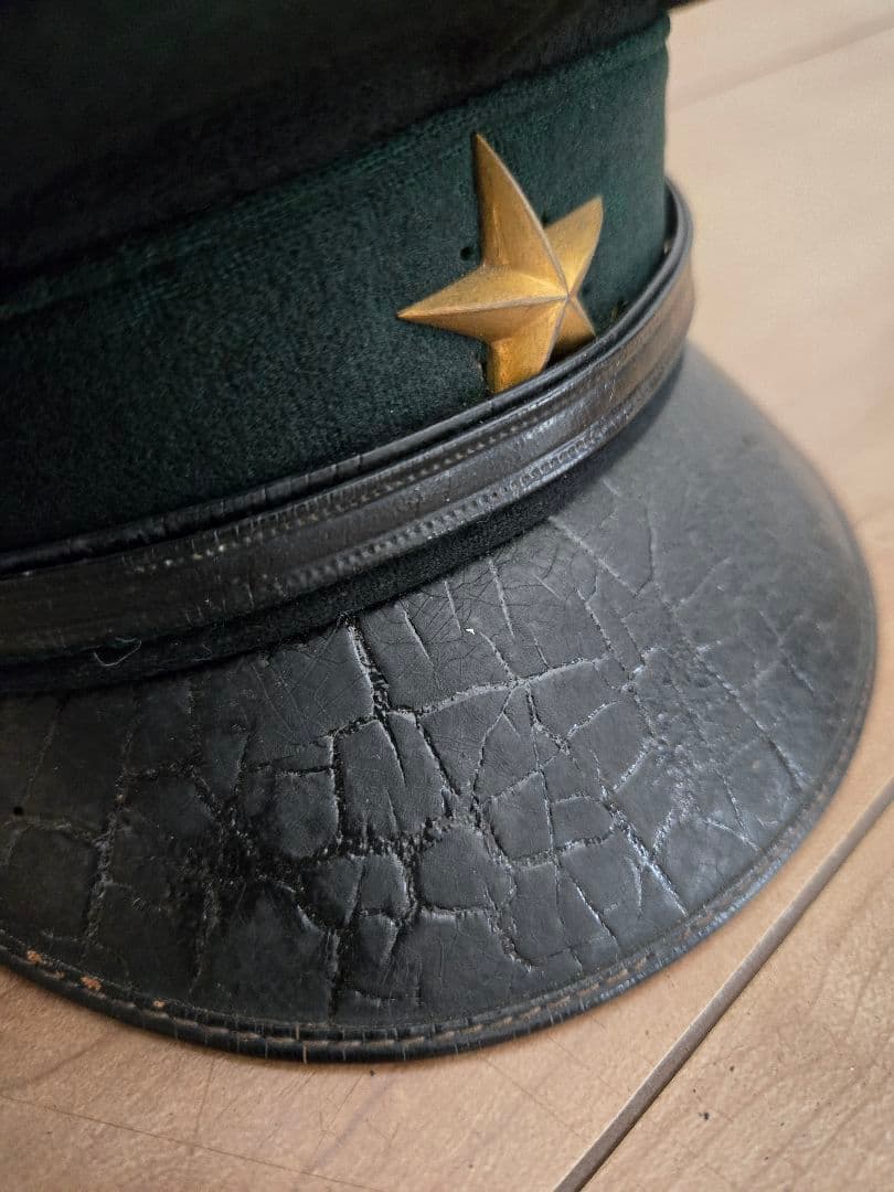 明治時代　実物　日本陸軍　軍帽