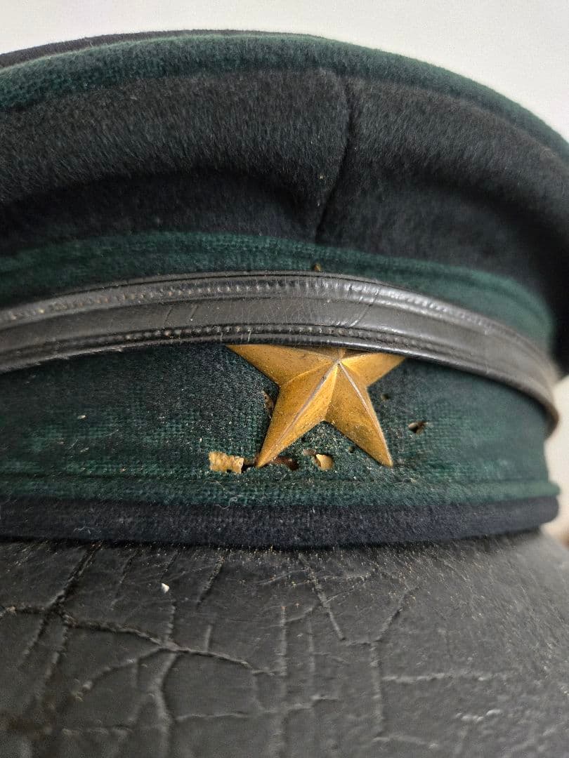 明治時代　実物　日本陸軍　軍帽