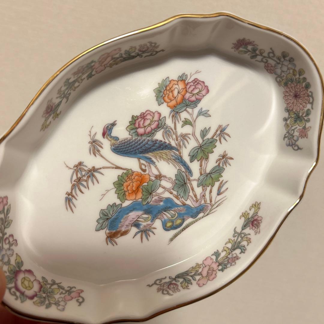 ウェッジウッド　クタニクレーン　ミニオーバルトレイ　デザートプレート　小皿