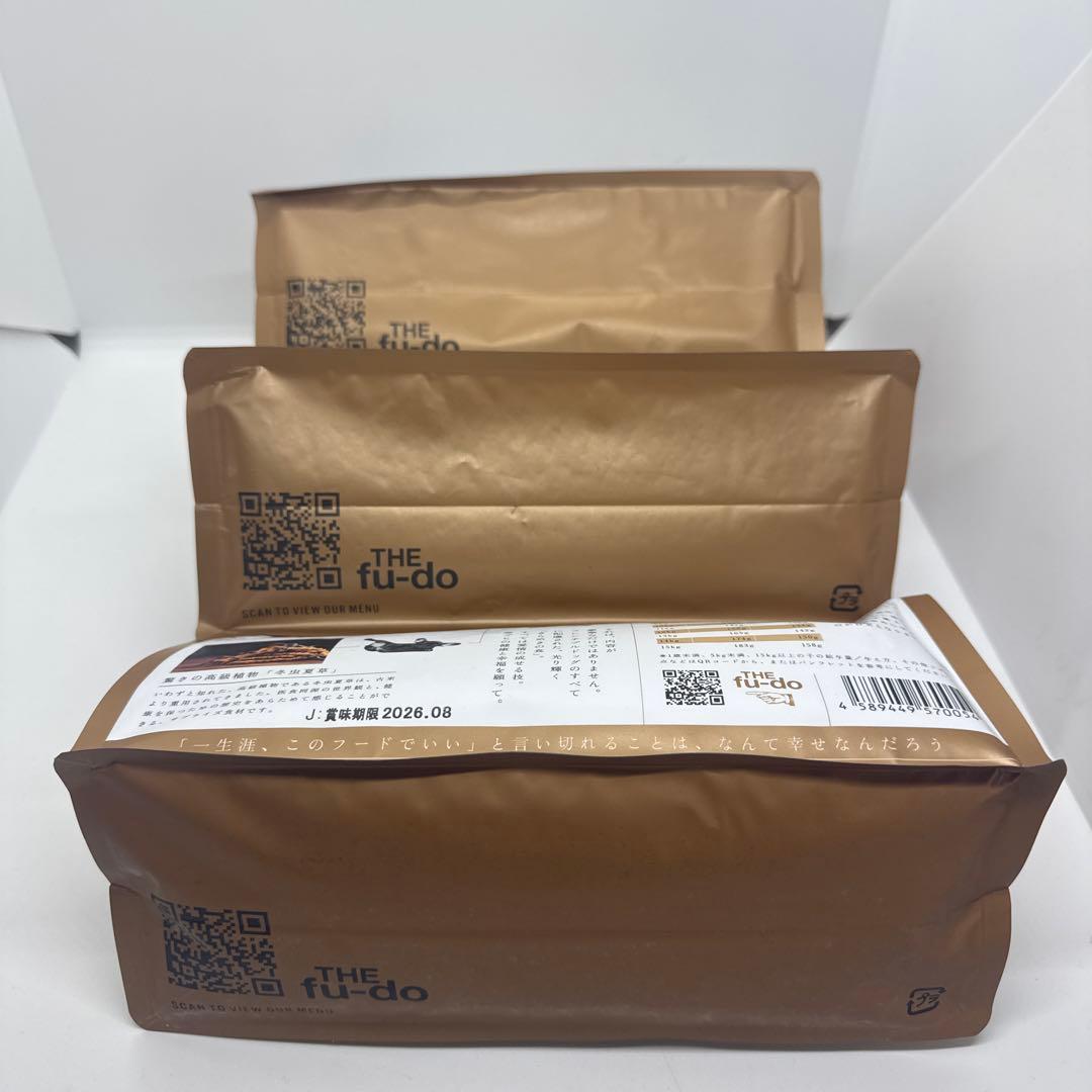 THE fu-do 《ザ・フード》フレンチブルドッグ専用フード　3袋