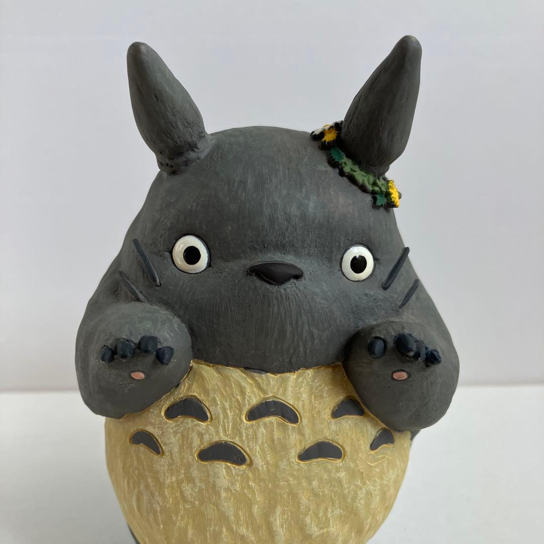 となりのトトロ お花ておしぐるま トトロのみ プランターなし 陶器製 レトロ