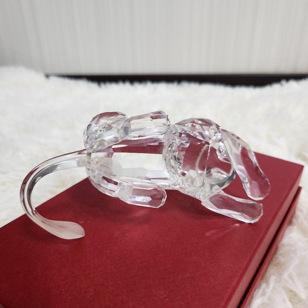 【入手困難】スワロフスキー クリスタル ライオン オブジェ SCS会員 限定品