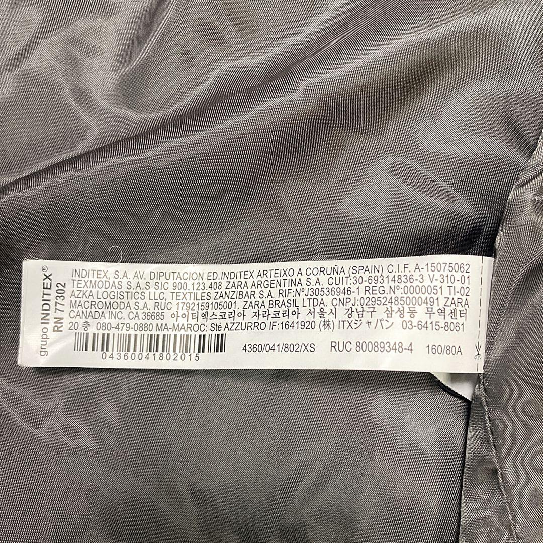 ☆完売☆ ZARA ダブルブレストフェイクボアコート　テディベアコート ロング