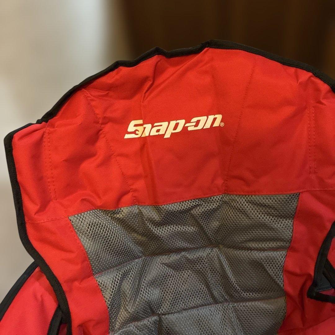 Snap-on アウトドア折りたたみ チェア 赤 NSC11R
