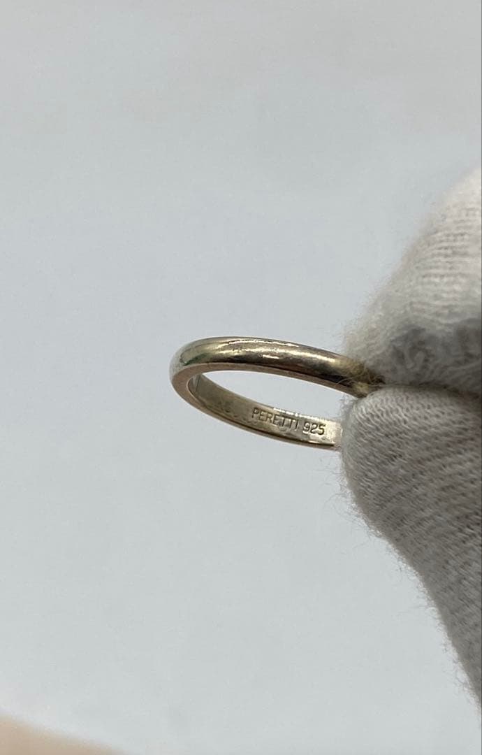 ティファニー エルサペレッティ エメラルド スタッキング バンドリング 925