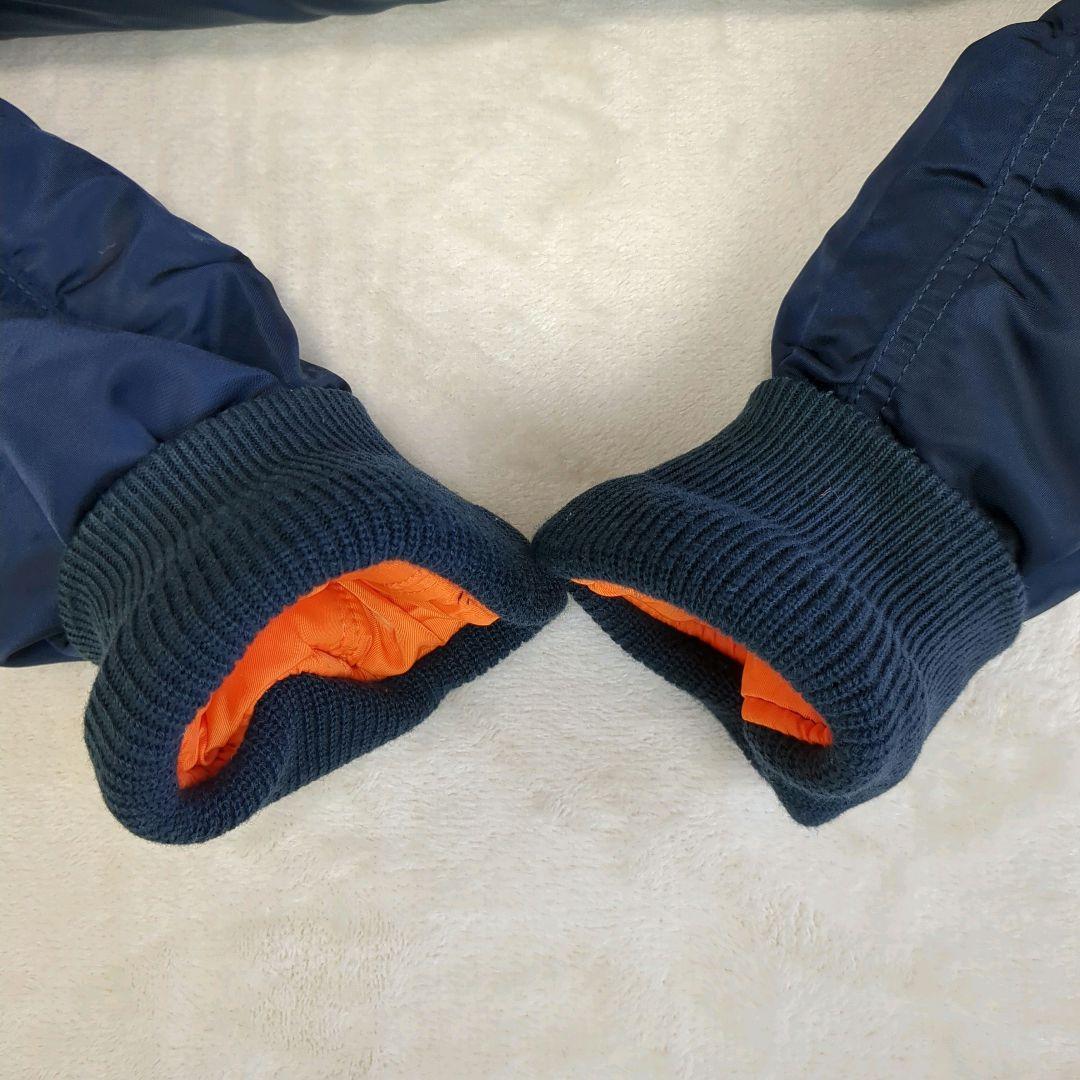 アルファ MAー1 ネイビー フライトジャケット ミリタリー リバーシブル M