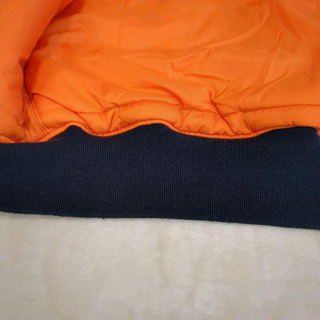 アルファ MAー1 ネイビー フライトジャケット ミリタリー リバーシブル M