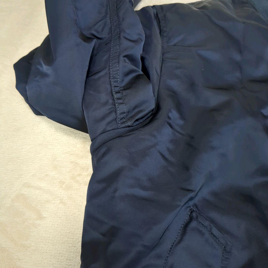 アルファ MAー1 ネイビー フライトジャケット ミリタリー リバーシブル M