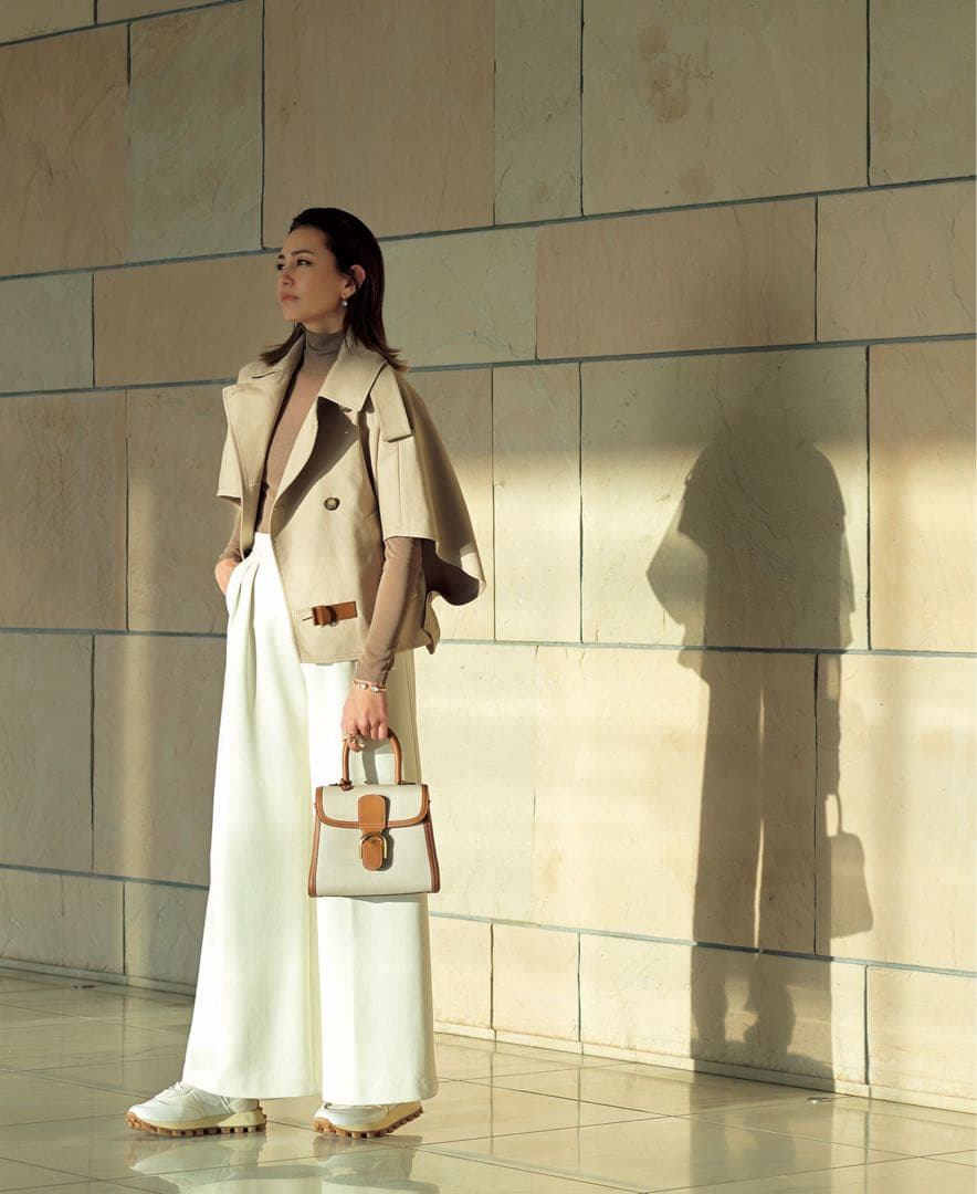 未使用24SS Max Mara DRAVA マックスマーラ　トレンチケープ