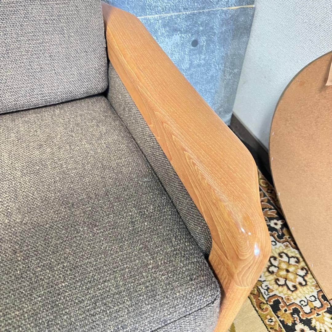 ꧁dyrlund デューロン꧂1人掛けアームソファ2脚セット デンマーク製 北欧