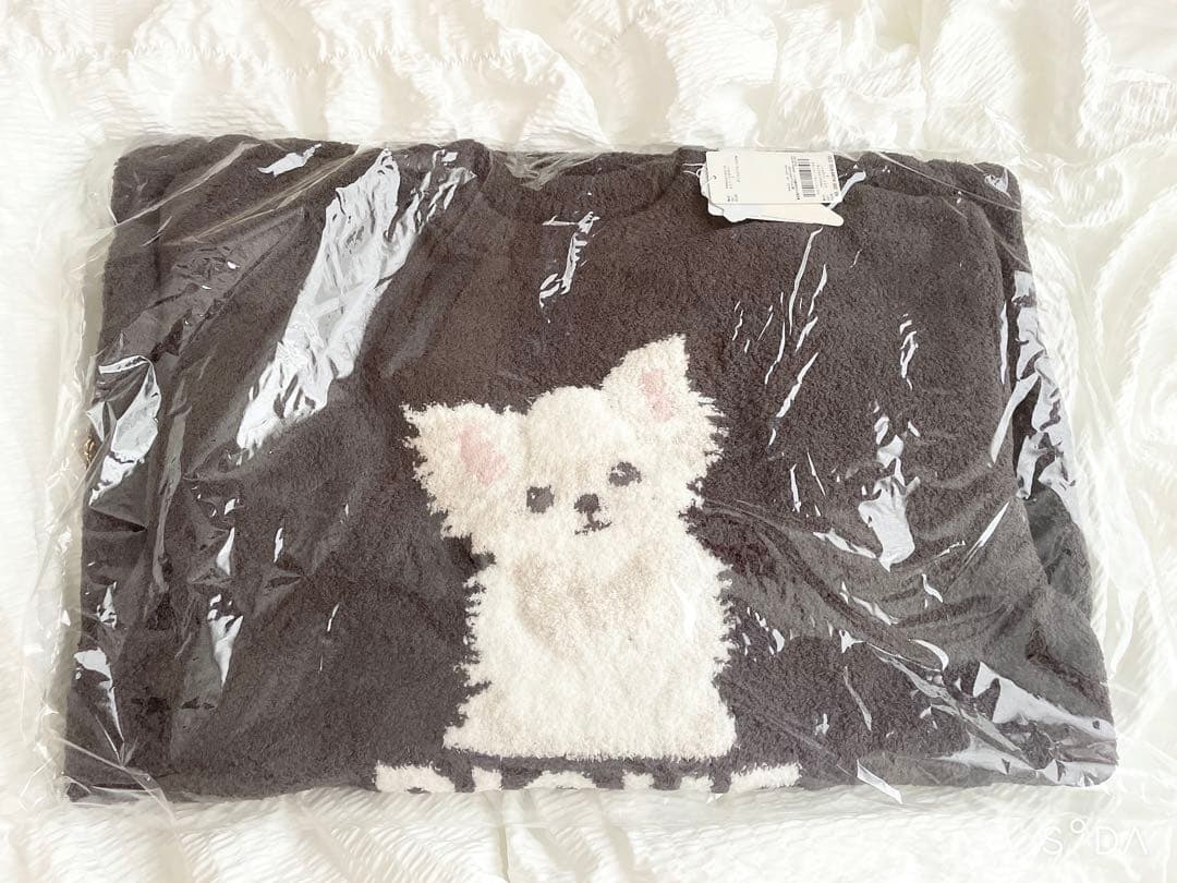 【新品未開封☆】ジェラートピケ dog柄ワンピース