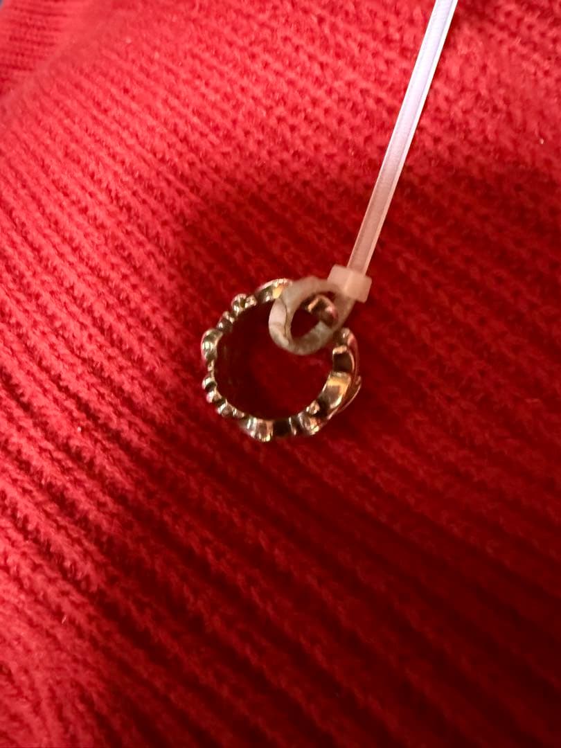 【レア】Chrome Heartsダブルフローラルクロスリング