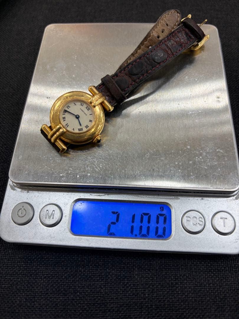 カルティエ Cartier 金無垢 レディース 18金 マストコリゼ K18YG