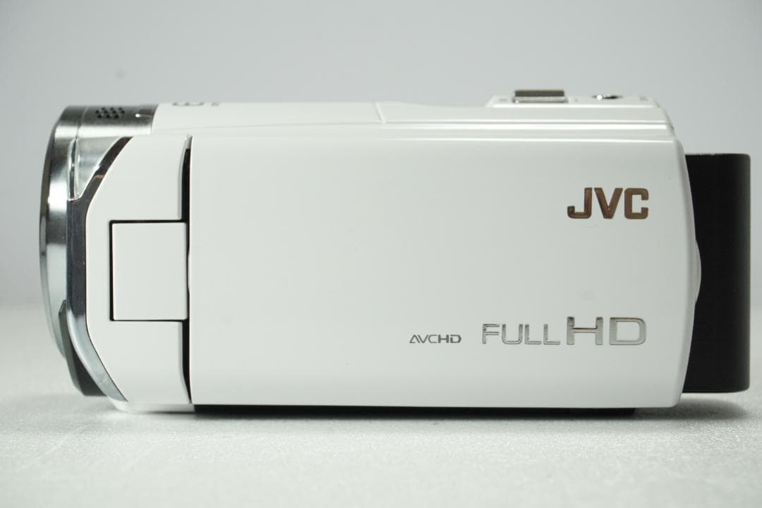 [動作確認済み] JVC GZ-E565 ビデオカメラ ホワイト 箱付き