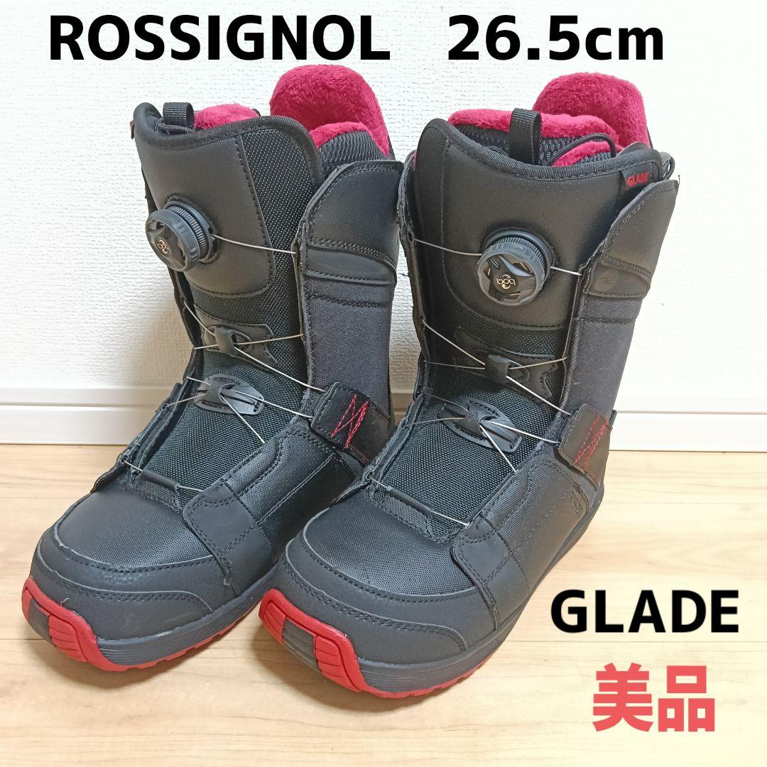 【美品】ロシニョール　BOA スノーボードブーツ　GLADE 26.5センチ