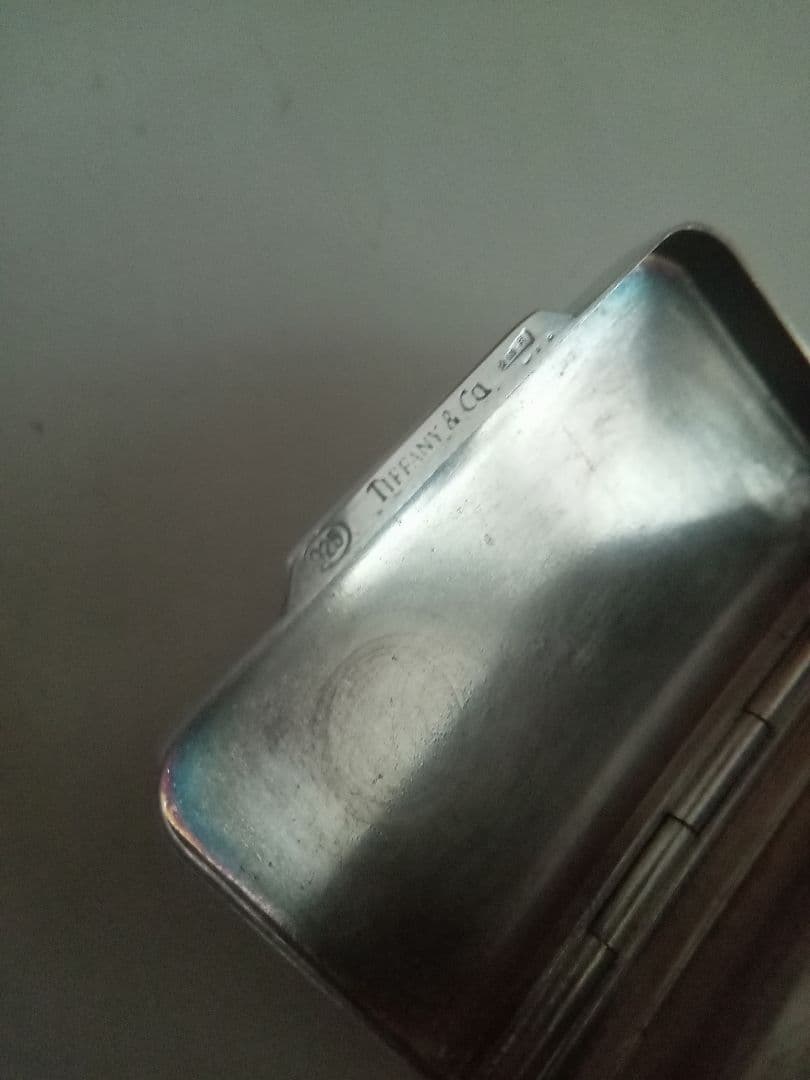 ティファニー　シルバー製　小物入れ　ピルケース