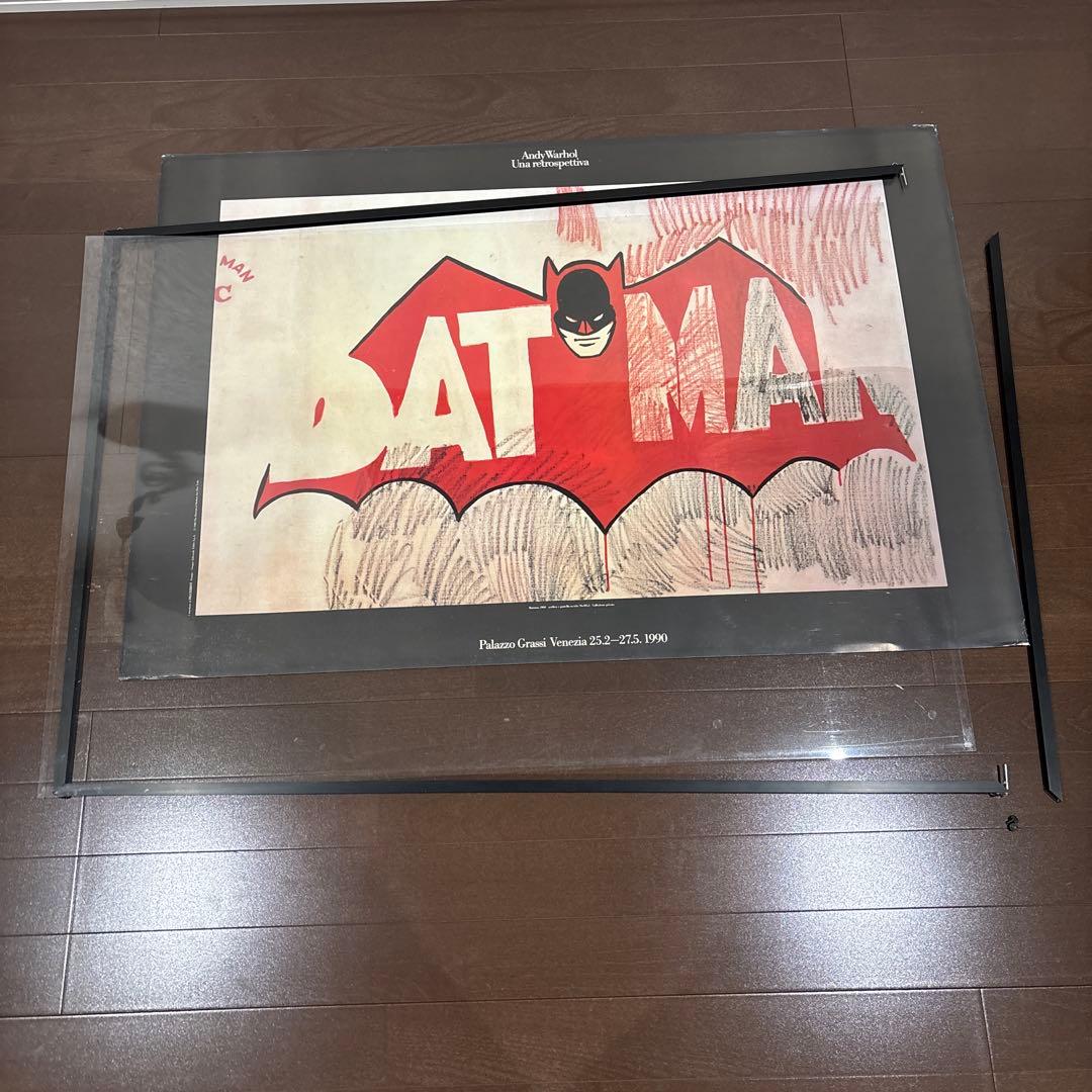 ビンテージ　アンディウォーホル　バットマンBATMAN WARHOL ポスター