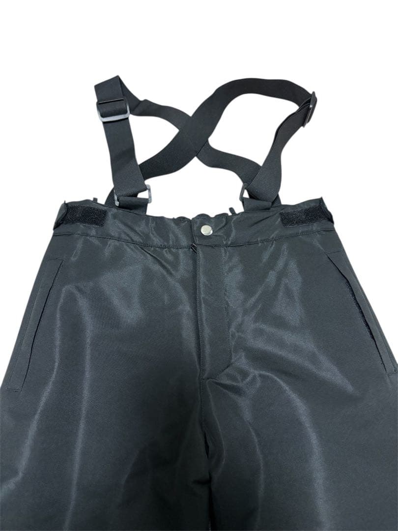 新品スキースノボウェア150サイズ調整可能上下セットセパレート水色ピンクラテ