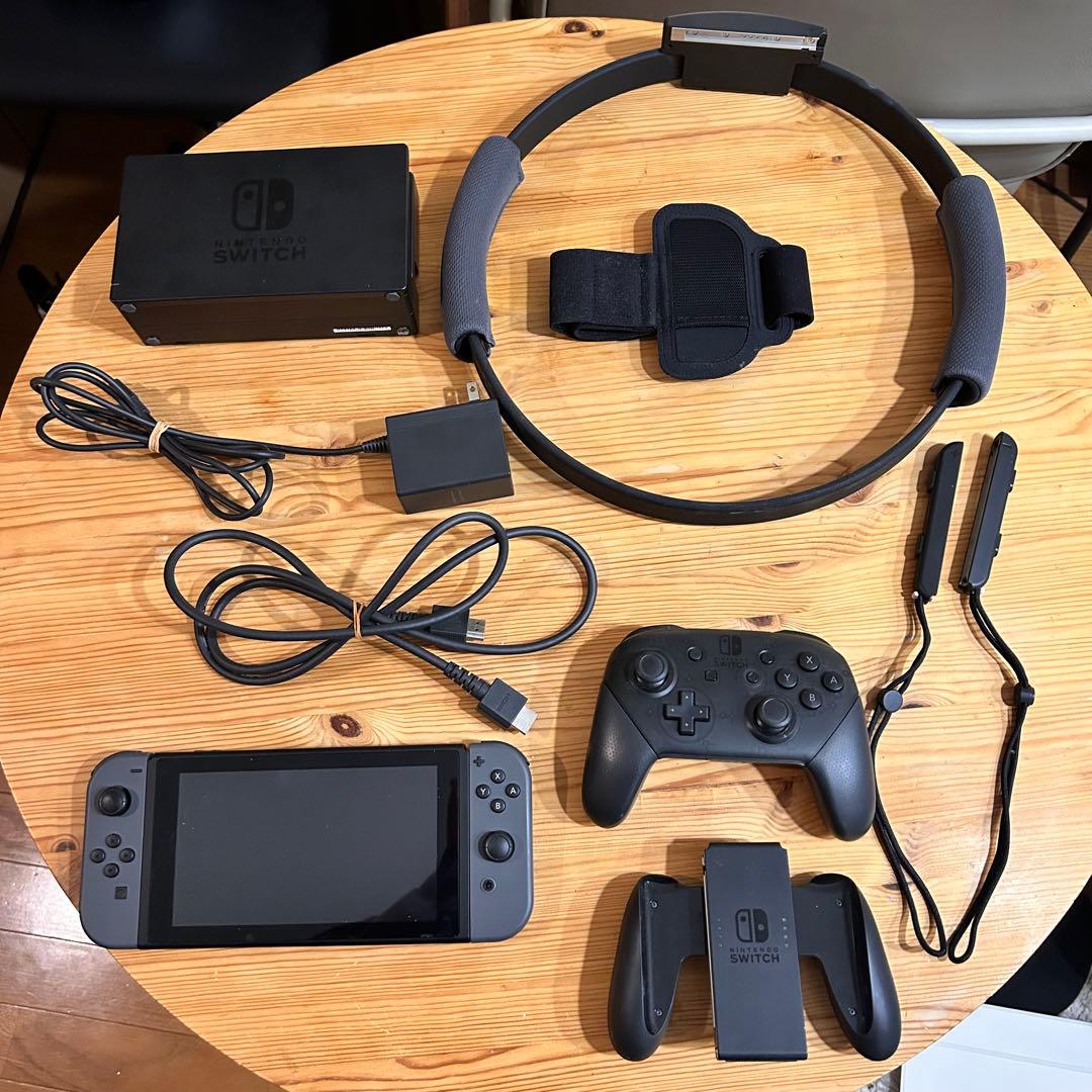 Nintendo Switch 本体(箱なし）リングフィット プロコン